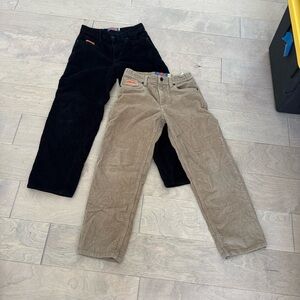Empyre Kids Corduroy Pants - Black and Tan